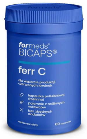 Bicaps Żelazo FERR C 60 kaps Formeds