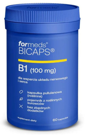 BICAPS Witamina B1 Tiamina 60 kaps Formeds