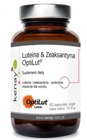 Kenay Luteina & Zeaksantyna OptiLut® (60 kapsułek)