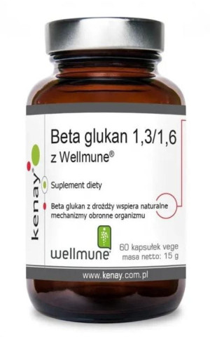 Kenay Beta glucan 1,3/1,6 Wellmune® (60 kapsułek)