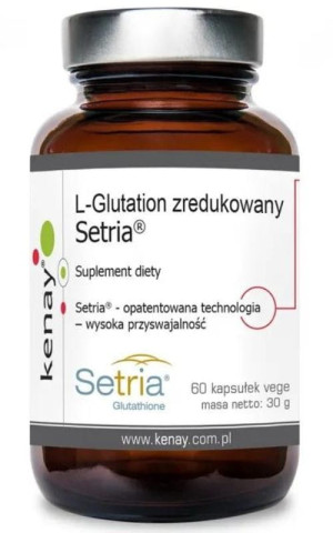 Kenay L-Glutation zredukowany Setria 30 kaps.