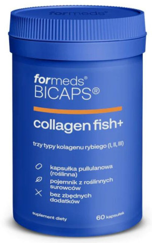 Bicaps Collagen Fish+ kolagen rybi 60 kaps Formeds