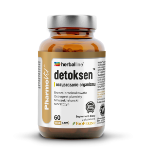 Pharmovit Herballine Detoksen oczyszczenie organizmu 60 kapsułek