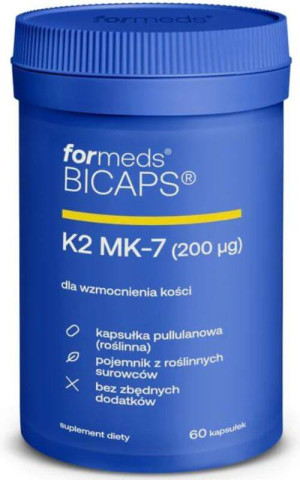 BICAPS Witamina K2 MK-7 200 µg 60 kaps Formeds