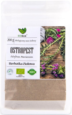 Ostropest plamisty mielony 200g herbatka ziołowa EcoBlik