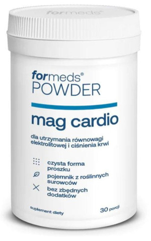 Powder MAG CARDIO potas + magnez(30 porcji) Formeds