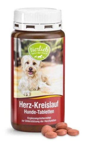 Herz-Kreislauf (Psie Serce) 180 tabletek Tierlieb Sanct Bernhard