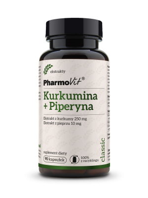 Pharmovit Classic Kurkumina + piperyna 90 kaps