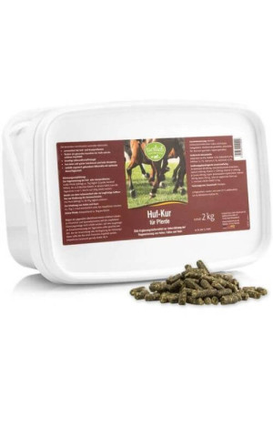 Huf- kur Pellet dla zdrowych kopyt dla koni 2 kg Tierlieb Sanct Bernhard
