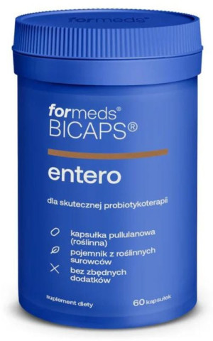 Bicaps ENTERO Saccharomyces Boulardii 60 kaps Formeds