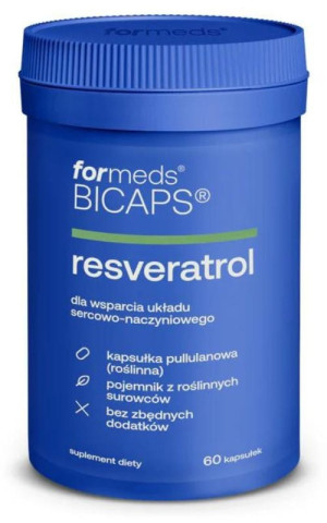 Bicaps Resveratrol Resweratrol 60 kaps Formeds