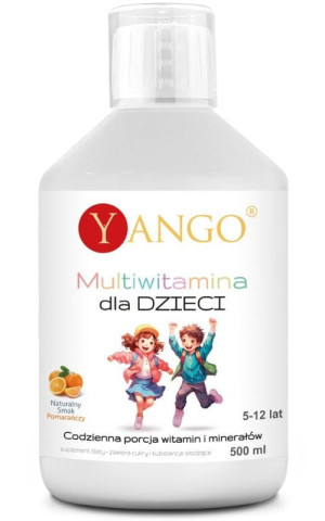 Yango Multiwitamina dla dzieci i nastolatków w płynie 500 ml