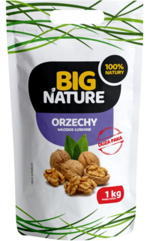 Orzechy włoskie łuskane 1000g Big Nature