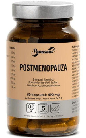 Panaseus Postmenopauza 50 kapsułek