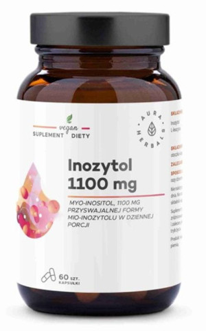 Aura Herbals Inozytol 1100 mg 60 kapsułek