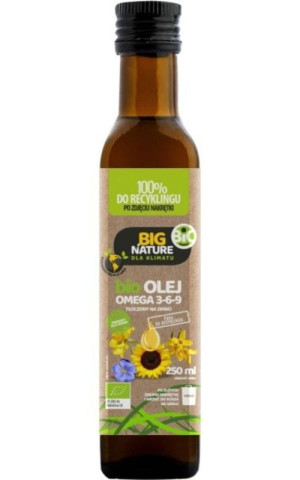 Olej bio Omega 3-6-9 250ml Big Nature