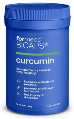 BICAPS CURCUMIN kurkumina piperyna 60 kaps Formeds
