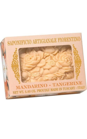 Naturalne mydło o zapachu Mandarynki 125g Saponificio Artigianale Fiorentino