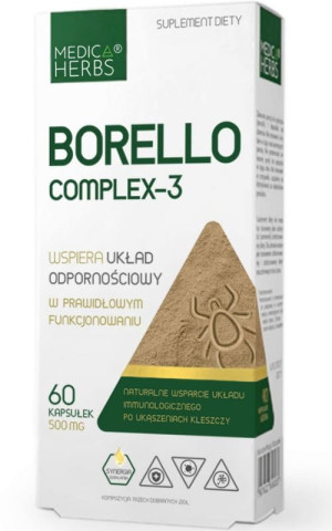 Borello Complex-3 60 kapsułek Medica Herbs