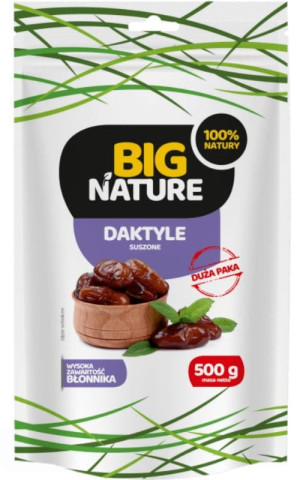 Daktyle suszone 500g Big Nature