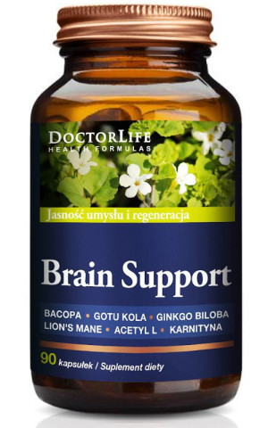 Doctor Life Brain Support jasność umysłu 90 kapsułek