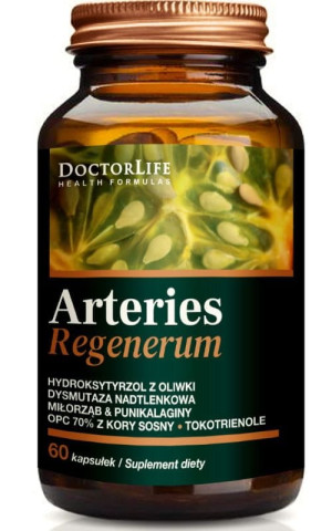 Doctor Life Arteries Regenerum (OPC, Hesperdyna, Ekstrakt z Granatów) 60 kapsułek