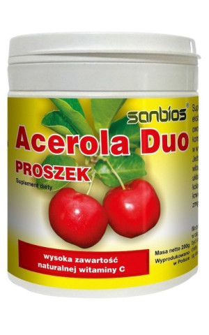 Acerola Duo proszek 200g SANBIOS