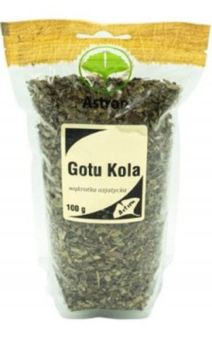 Gotu Kola - wąkrotka azjatycka - 100g Astron