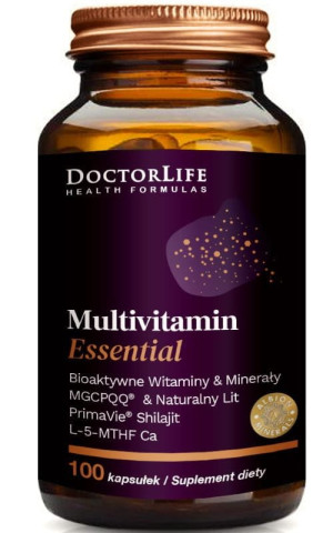Doctor Life Multivitamin Essential z PQQ 100 kapsułek