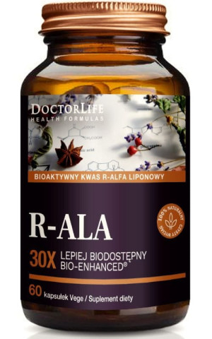 Doctor Life R-ALA 30X Lepiej Biodostępny Bio-Enhanced 60 kapsułek