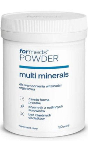 POWDER multi minerals w proszku 30 porcji Formeds