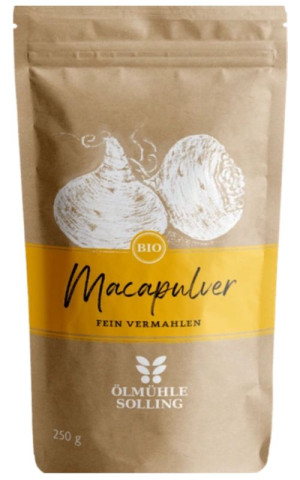 Bio korzeń maca 250 g puder Ölmühle Solling