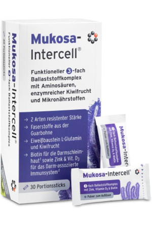 Mukosa-Intercell Błonnik i skrobia oporna, 30 saszetek, Intercell