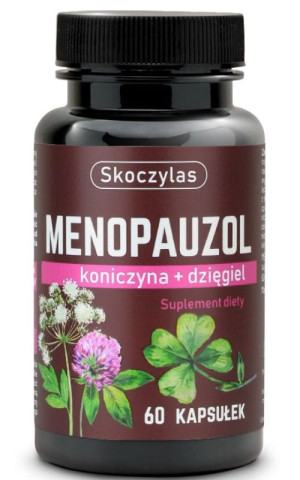 Skoczylas Menopauzol koniczyna + dzięgiel 60 kapsułek