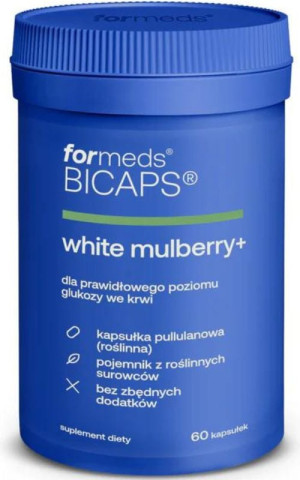 Bicaps Morwa biała white mulberry+ 60 kaps Formeds