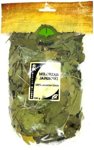 Miłorząb japoński - Ginkgo Biloba 100g Astron