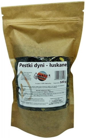 Pestki dyni łuskane 500g Natur Planet