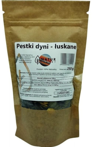 Pestki dyni łuskane 250g Natur Planet