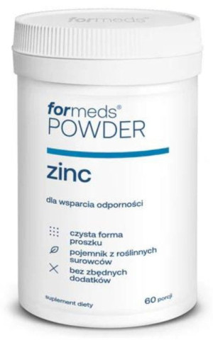 Powder ZINC- cynk Formeds