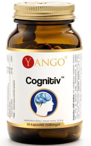 Yango Cognitiv (cytykolina, soplówka, bakopa, cynk) 60 kapsułek