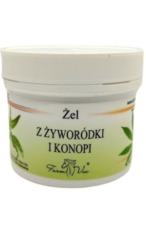 Żel z żyworódki i konopi 150ml Farm-Vix