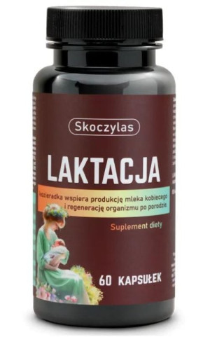 Skoczylas Laktacja dla kobiet karmiących 60 kapsułek