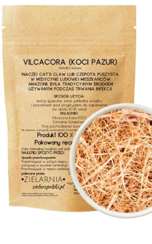 Vilcacora (Koci pazur) cięta 50g ZIELARZPOLSKI