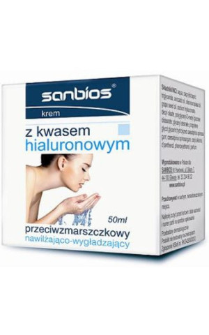 Krem z kwasem hialuronowym 50ml SANBIOS