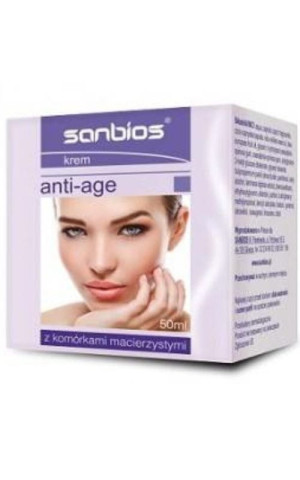 Krem Anti-Age z komórkami macierzystymi 50 ml SANBIOS