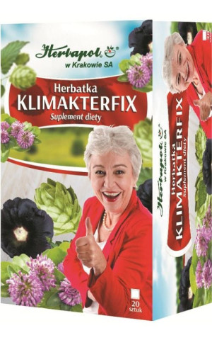 Herbata KLIMAKTERFIX 20 saszetek HERBAPOL KRAKÓW