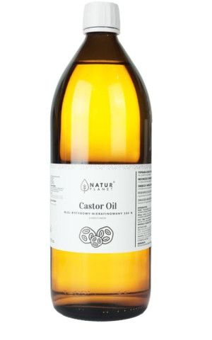 Olej rycynowy kosmetyczny nierafinowany 1000ml Natur Planet