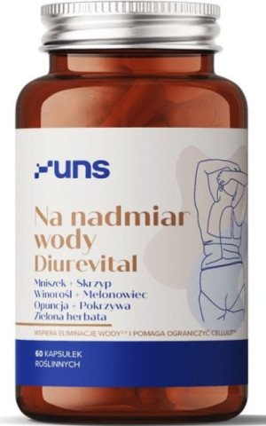 Na nadmiar wody Diurevital 60 kapsułek UNS