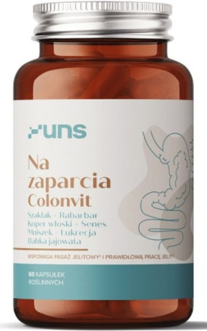 Na zaparcia Colonvit 60 kapsułek UNS