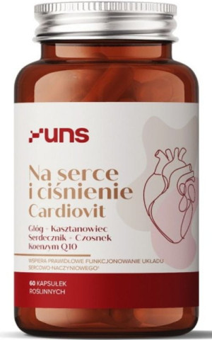 Na serce i ciśnienie Cardiovit 60 kapsułek UNS